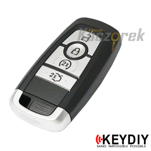 Keydiy 628 - ZB21-4 - surový klíč - dálkový ovladač